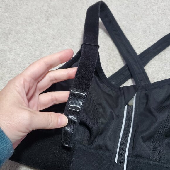 SHEFIT Ultimate Sports Bra High Impact Fully Adjustable Gym Black Women's Medium - Picture 8 of 15